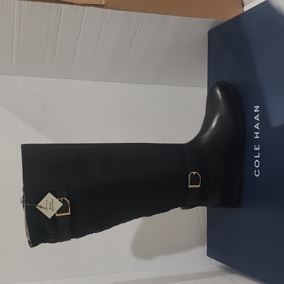 Cole Haan Chesley Leather Knee-High Boots size 7 - Picture 8 of 14